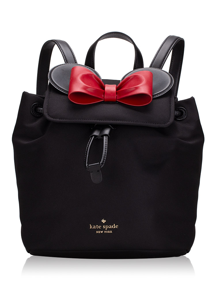 Kate Spade X Disney Minnie 3D Flap Backpack Black Multi