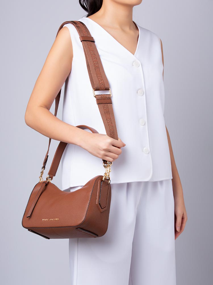 Marc Jacobs 4S3HSH013H01 Drifter Large Hobo Cognac