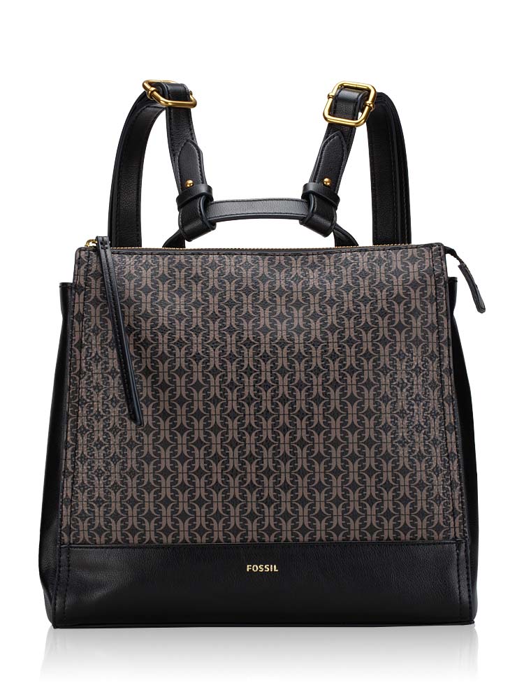 Fossil claire backpack black online