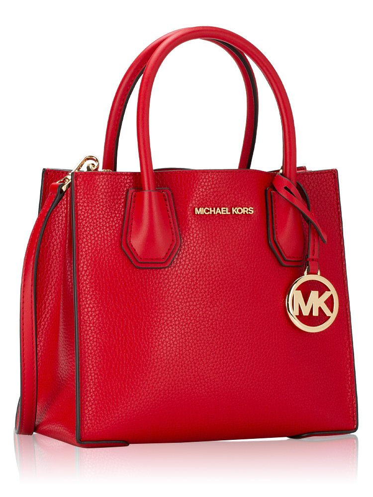 Michael kors mercer medium red hotsell