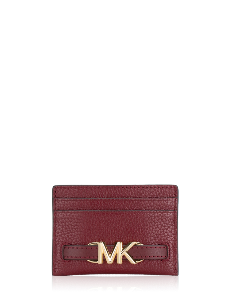 Michael Kors Reed Large Card Holder Dark Cherry