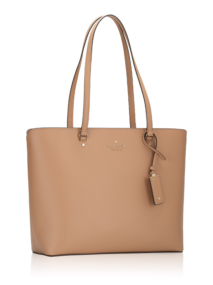 Kate Spade Perfect Refined Grain Leather Large Tote Light Fawn