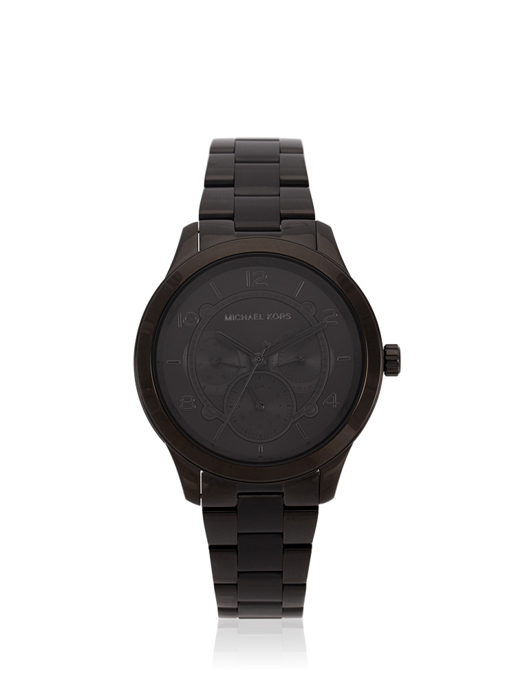 Michael Kors MK6608 Runway Chronograph Stainless Black