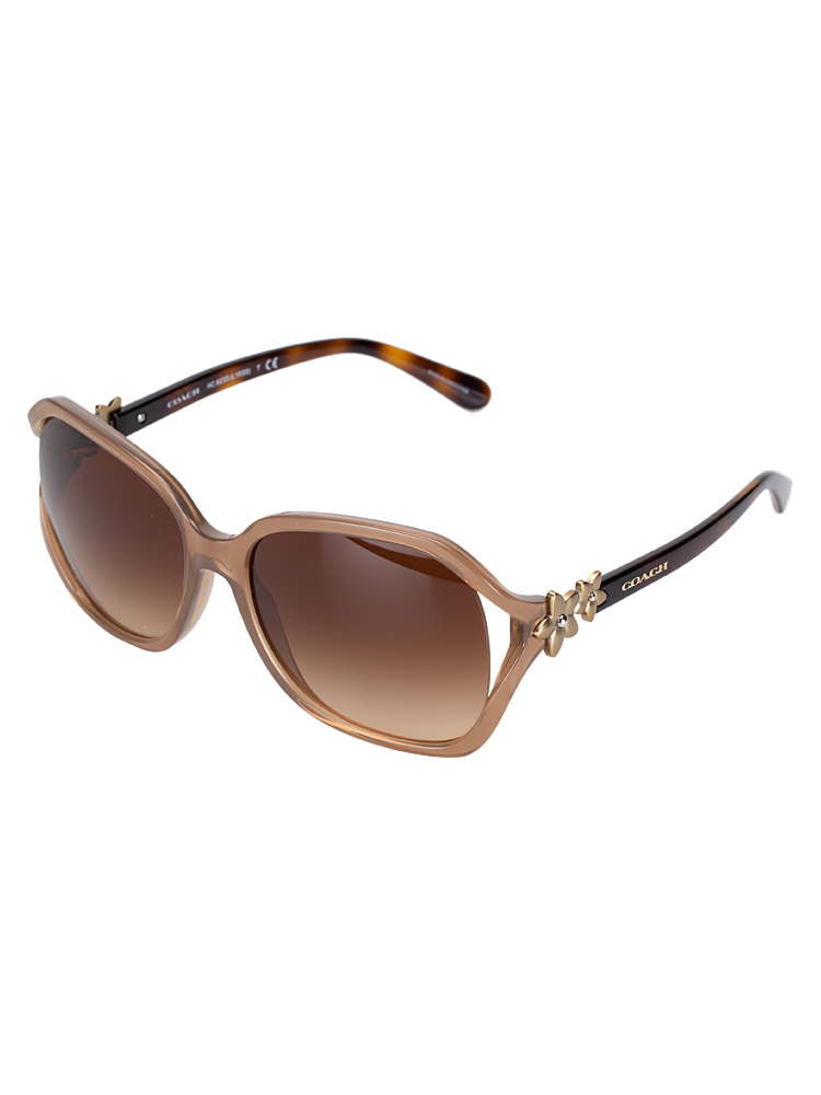 Coach integration sale flower sunglasses