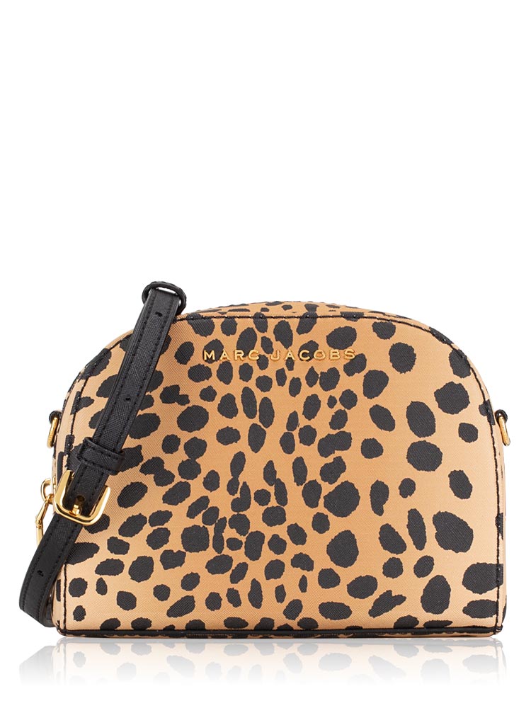 coach leopard camera bag