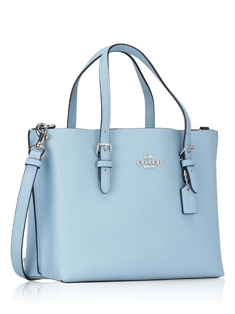 Coach mollie on sale tote blue