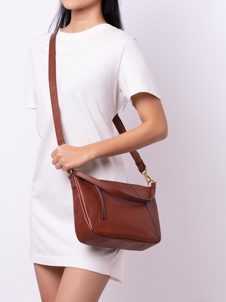 Fossil SHB2656213 Skylar Crossbody Brandy