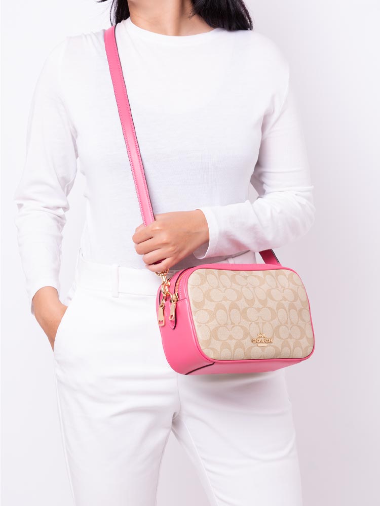 Coach jes crossbody pink shop