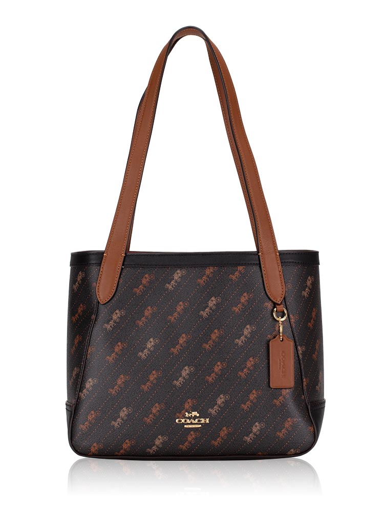 Coach horse and carriage tote bag store