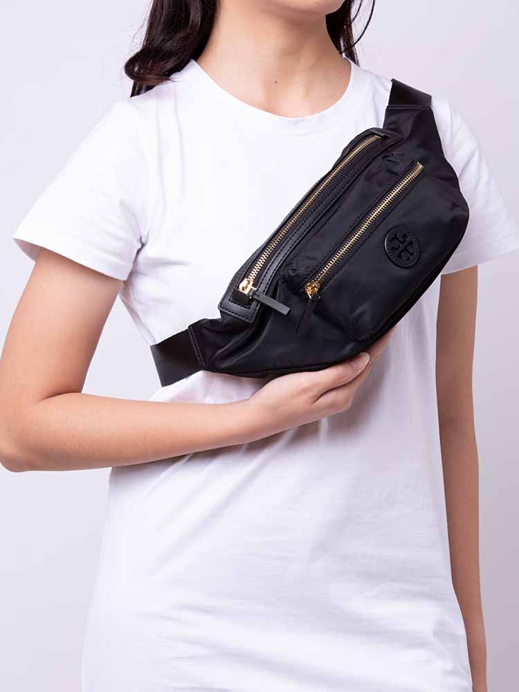 Tory burch sales fanny pack black
