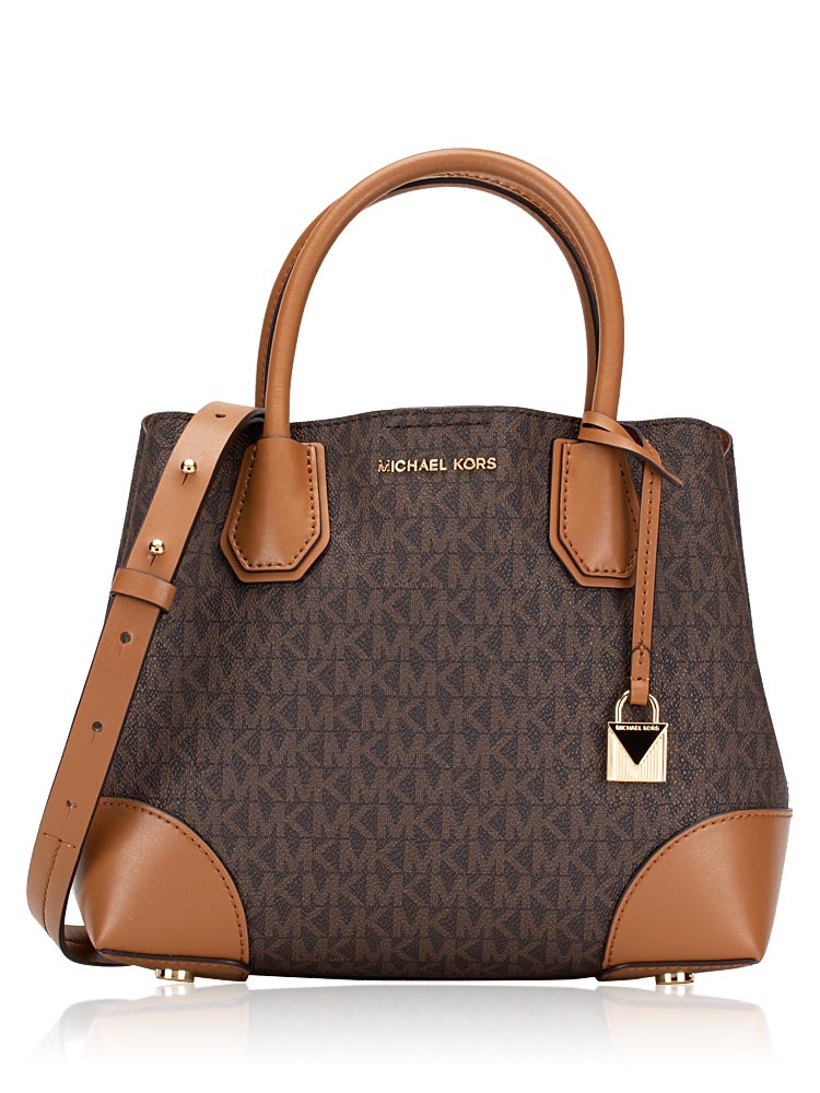 Michael michael kors mercer gallery canvas center zip tote outlet
