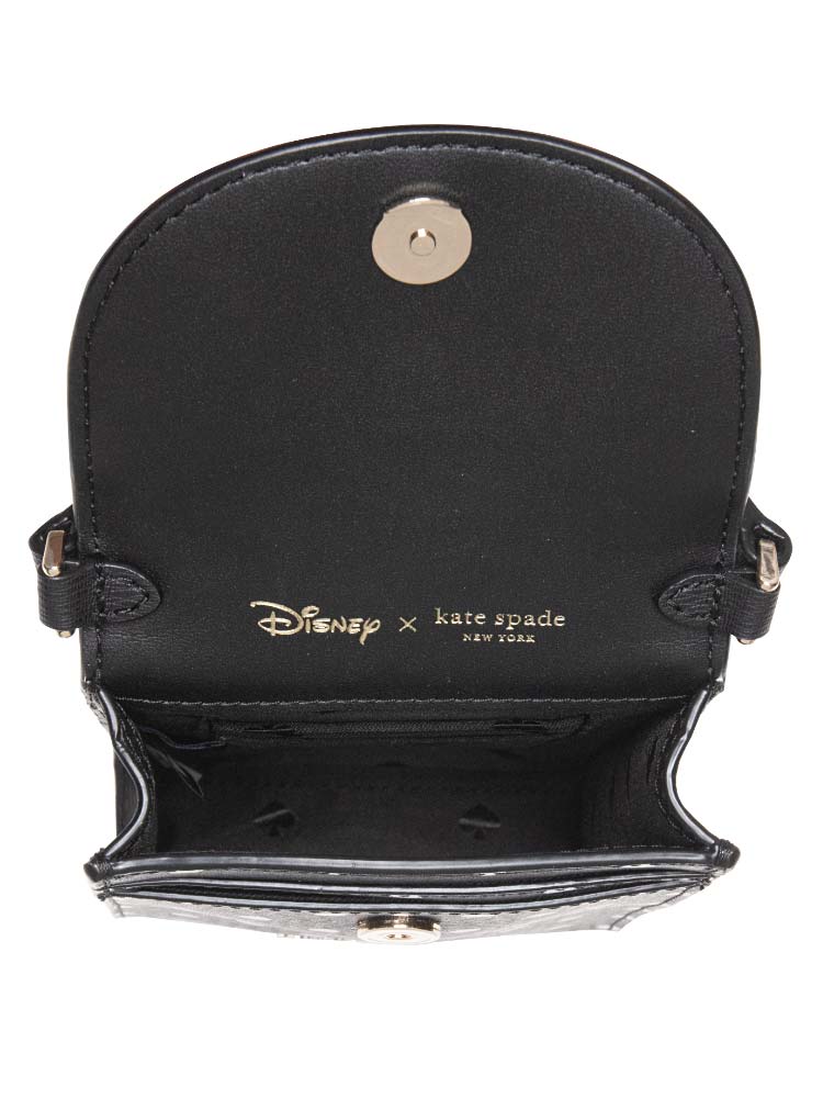 Kate Spade X Disney Minnie Mouse NS Flap Phone Crossbody Black Multi