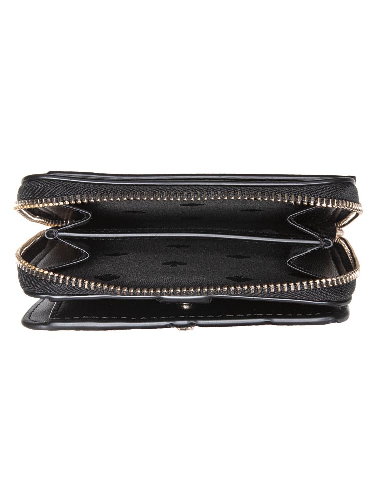 Kate Spade Staci Small Zip Around Wallet Black