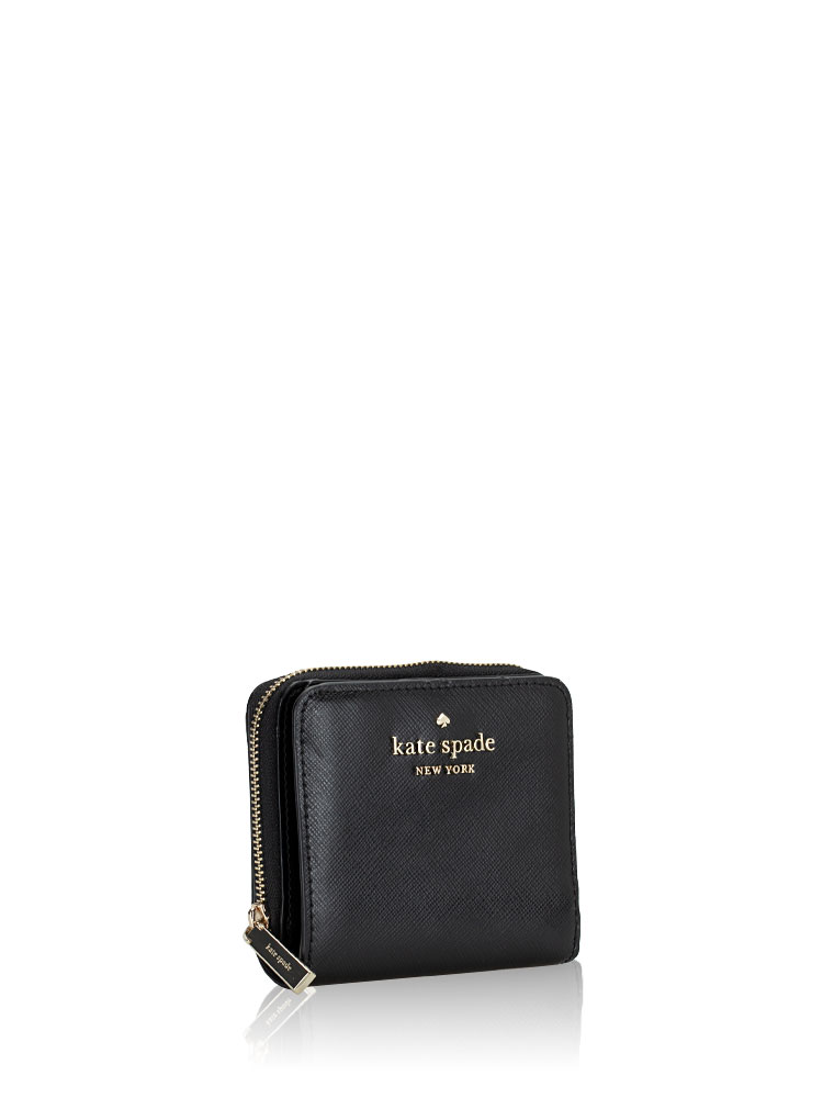Kate Spade Staci Small Zip Around Wallet Black