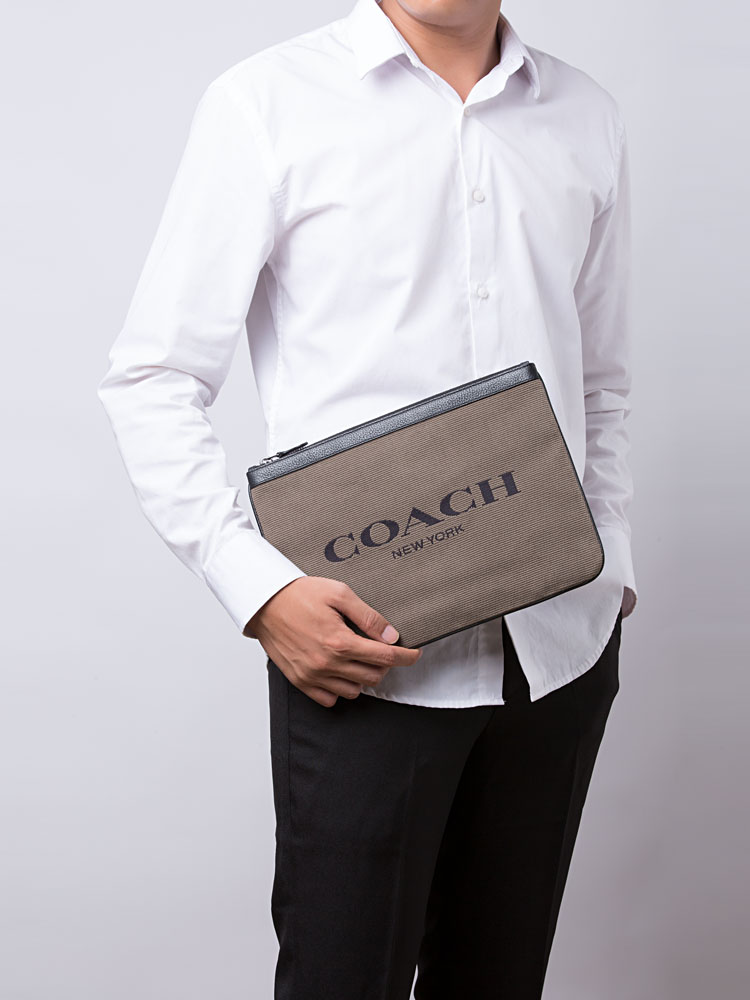 Coach large pouch best sale