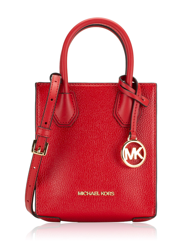 Michael Kors Mercer XS NS Shopper Crossbody Flame