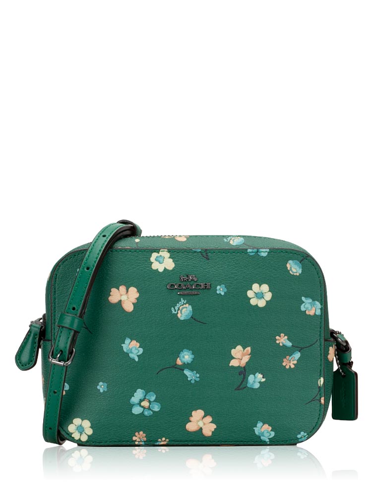 Coach floral outlet camera bag