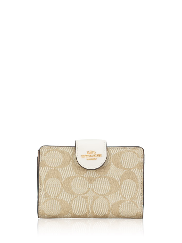 Coach wallet signature cheap