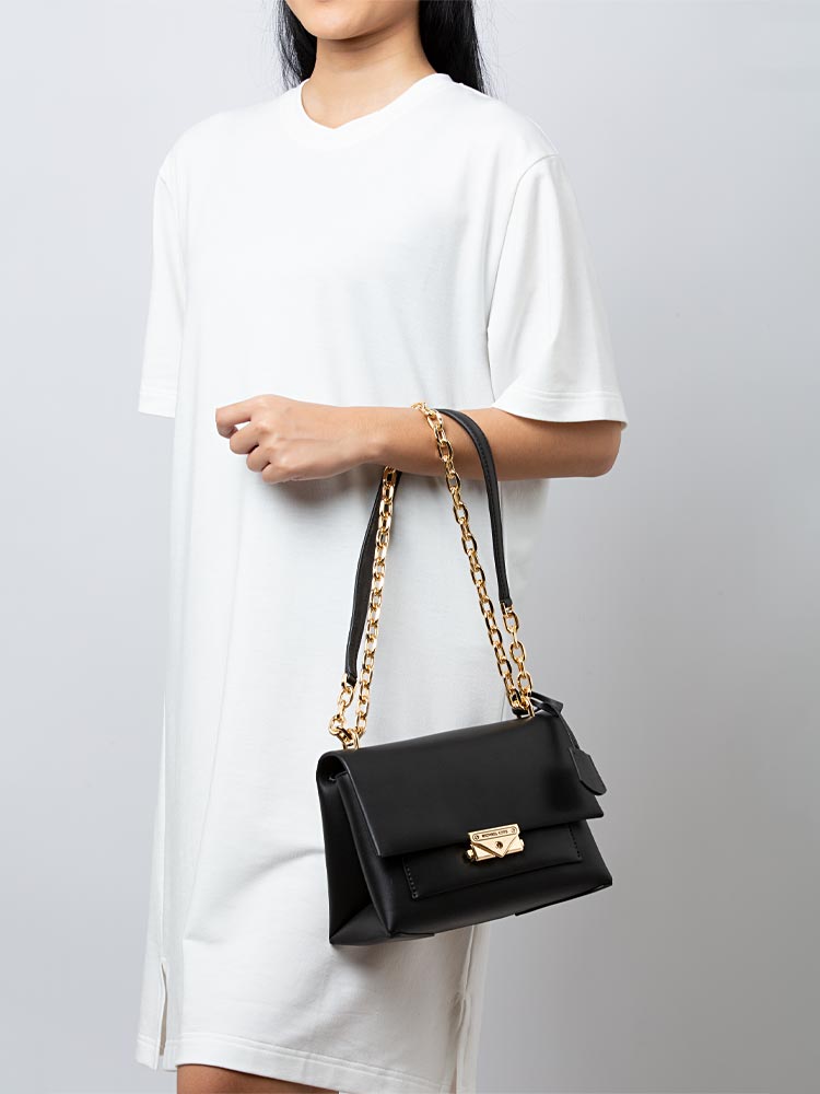 Michael michael kors cece medium leather shoulder bag sale