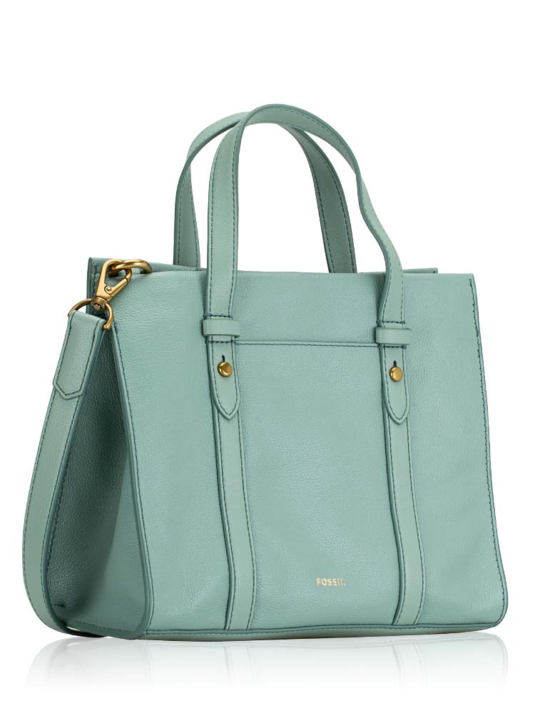 Fossil ryder sale satchel green