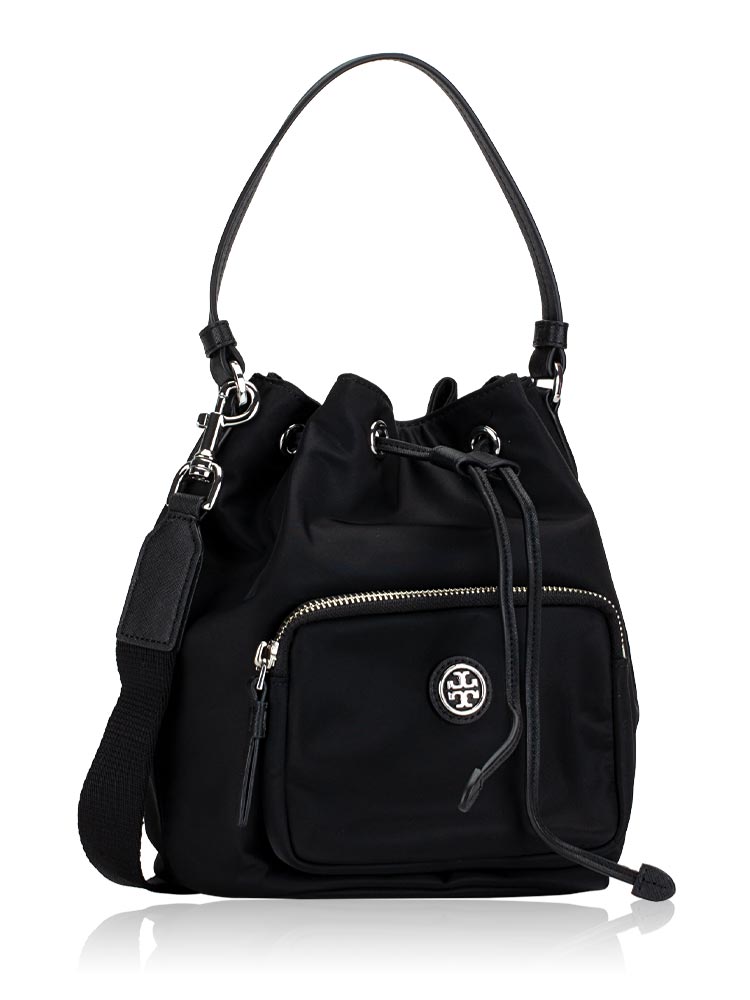 Tory Burch Virginia Bucket Bag Black