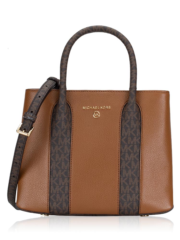 Tory Burch Gray Perry Triple-Compartment Tote Bag at FORZIERI