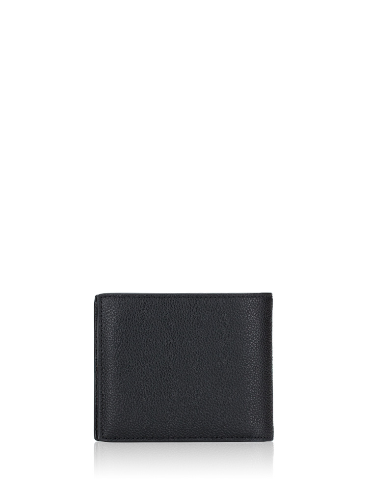Coach Men 74991 Compact ID Sport Calf Wallet Black Multi