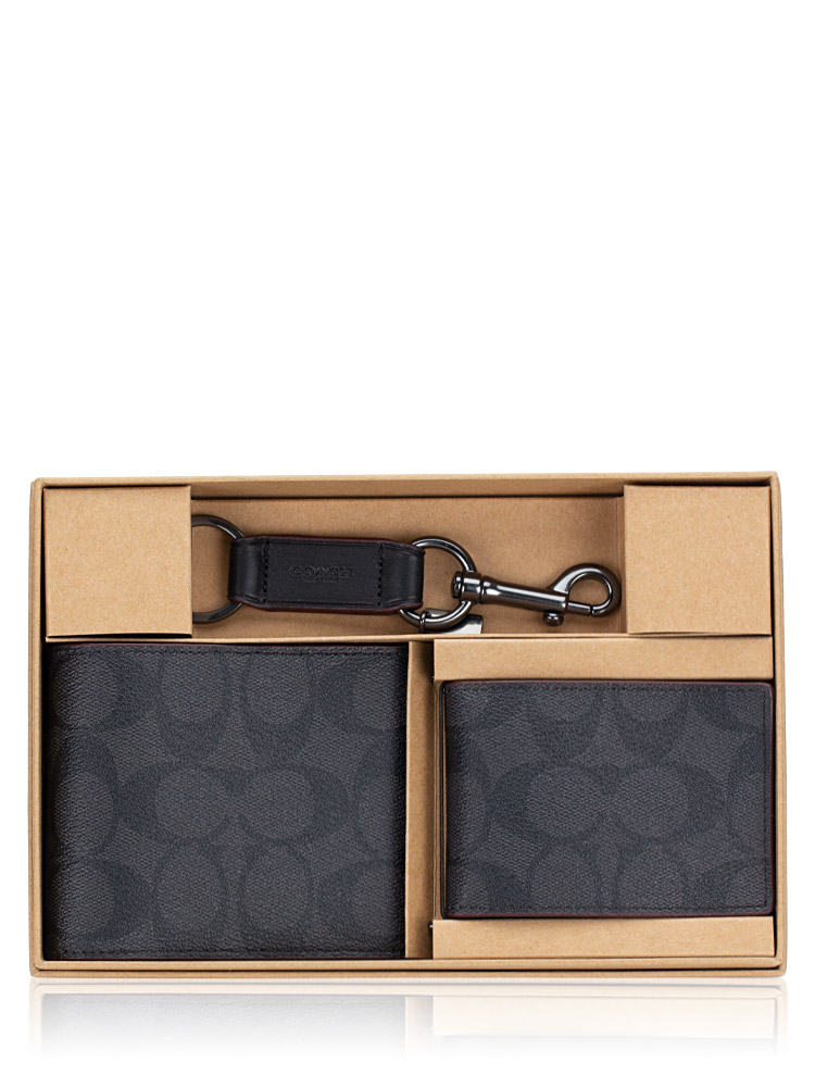 Coach men's id wallet hot sale