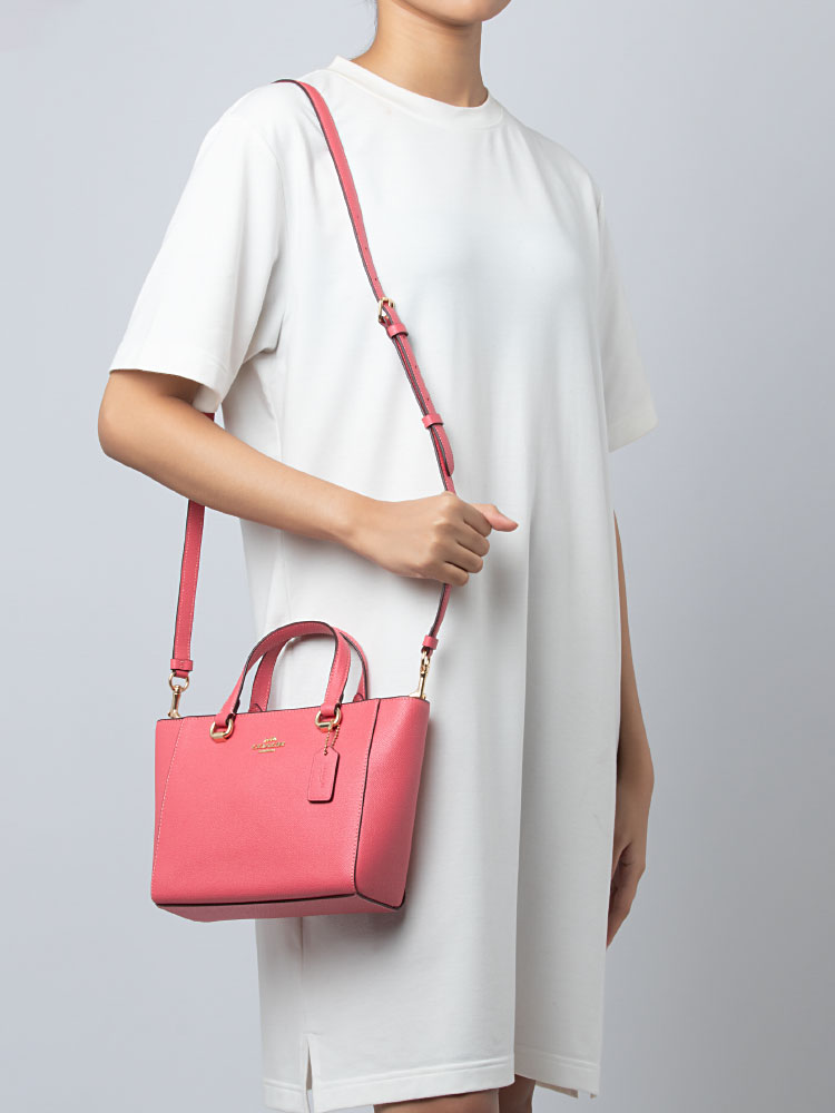 Leah shop satchel coach