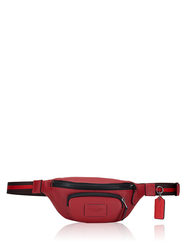 Red coach fanny pack on sale