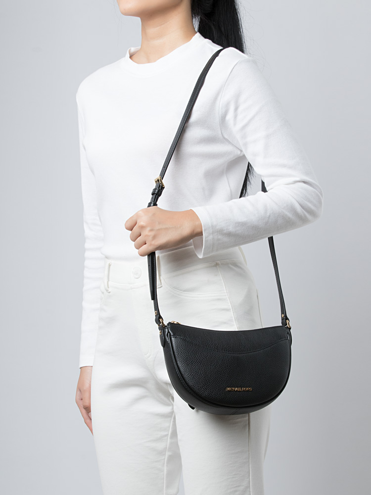 Michael kors shop half moon crossbody