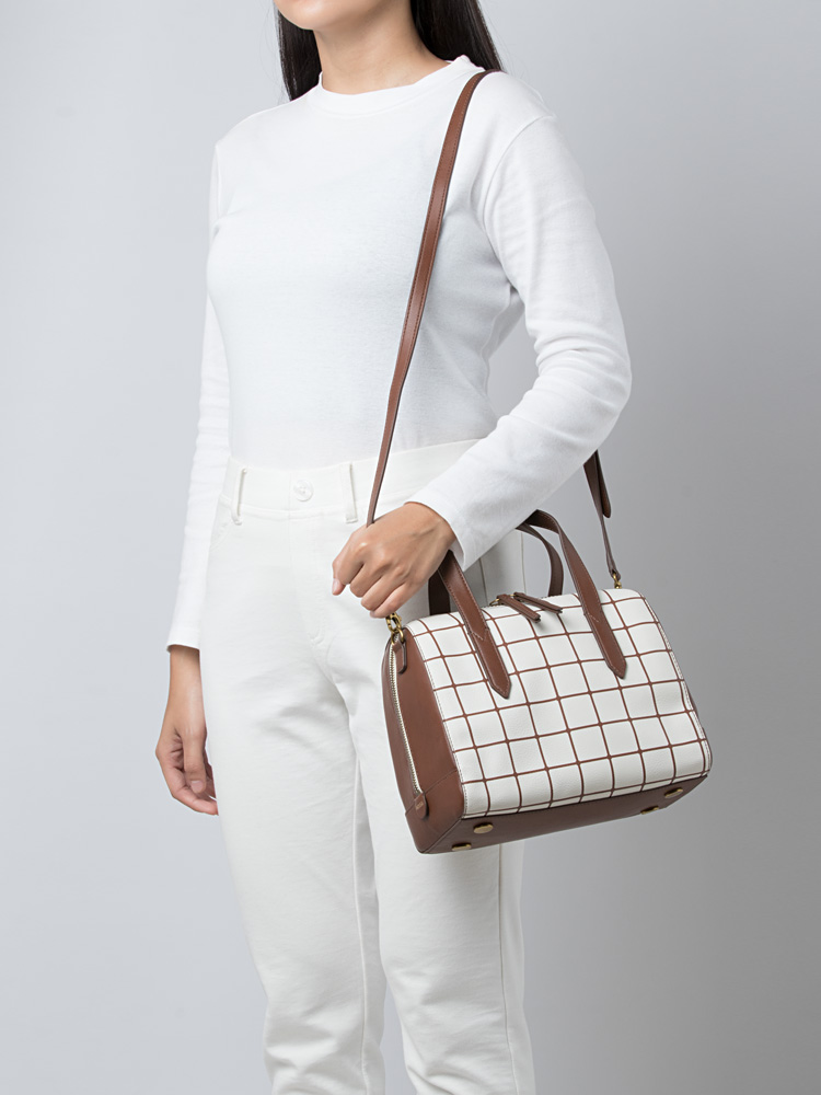 Fossil sydney satchel croco cheap
