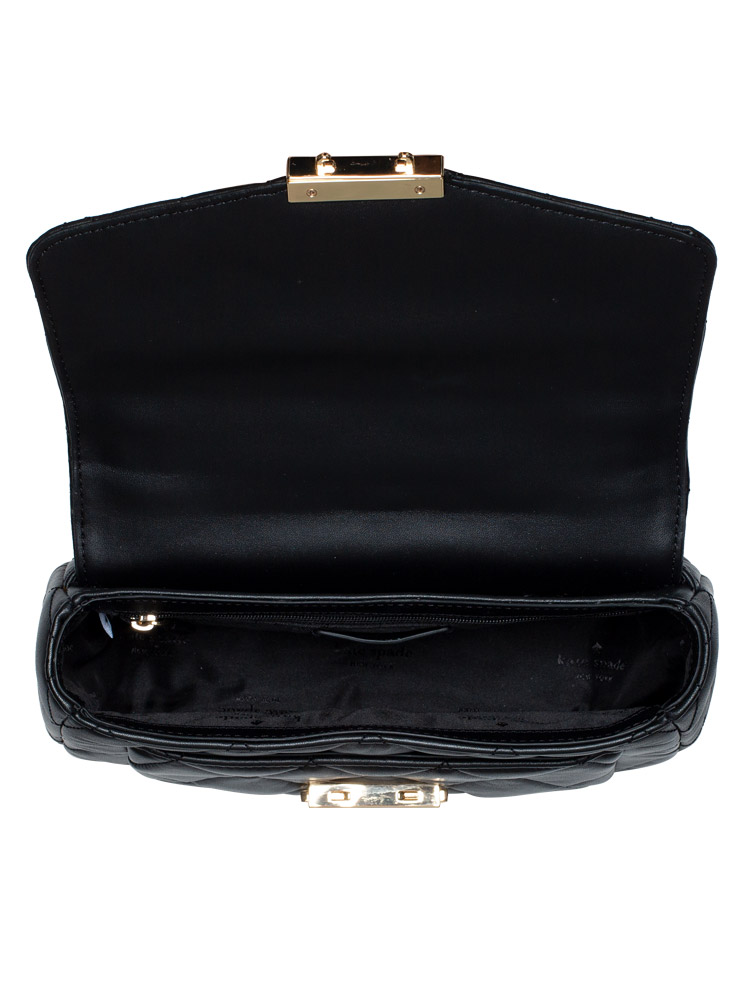 Kate spade discount black quilted bag