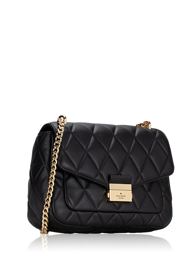 Kate spade black quilted bag hotsell