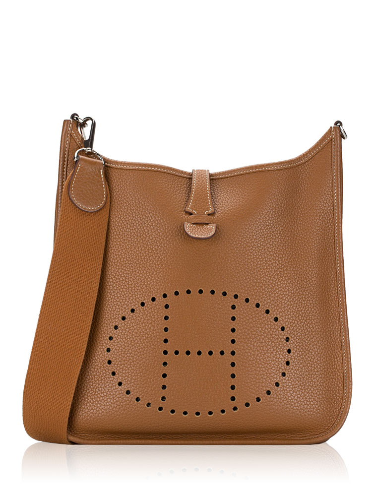Hermes taurillon clemence evelyne best sale