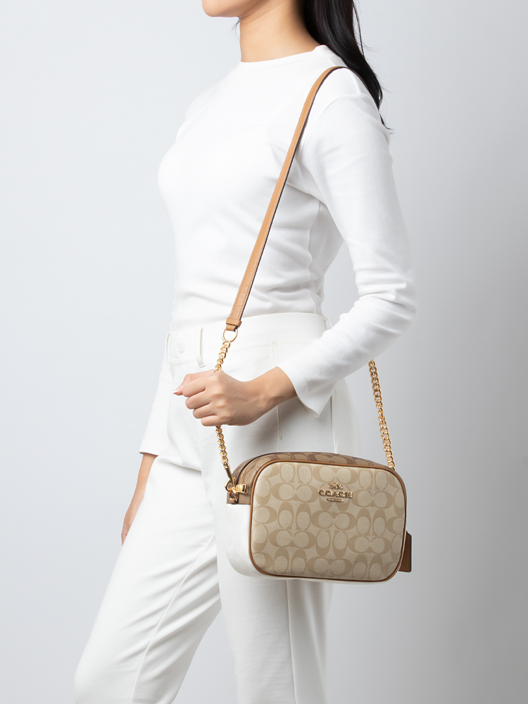 Coach camera bag chalk store