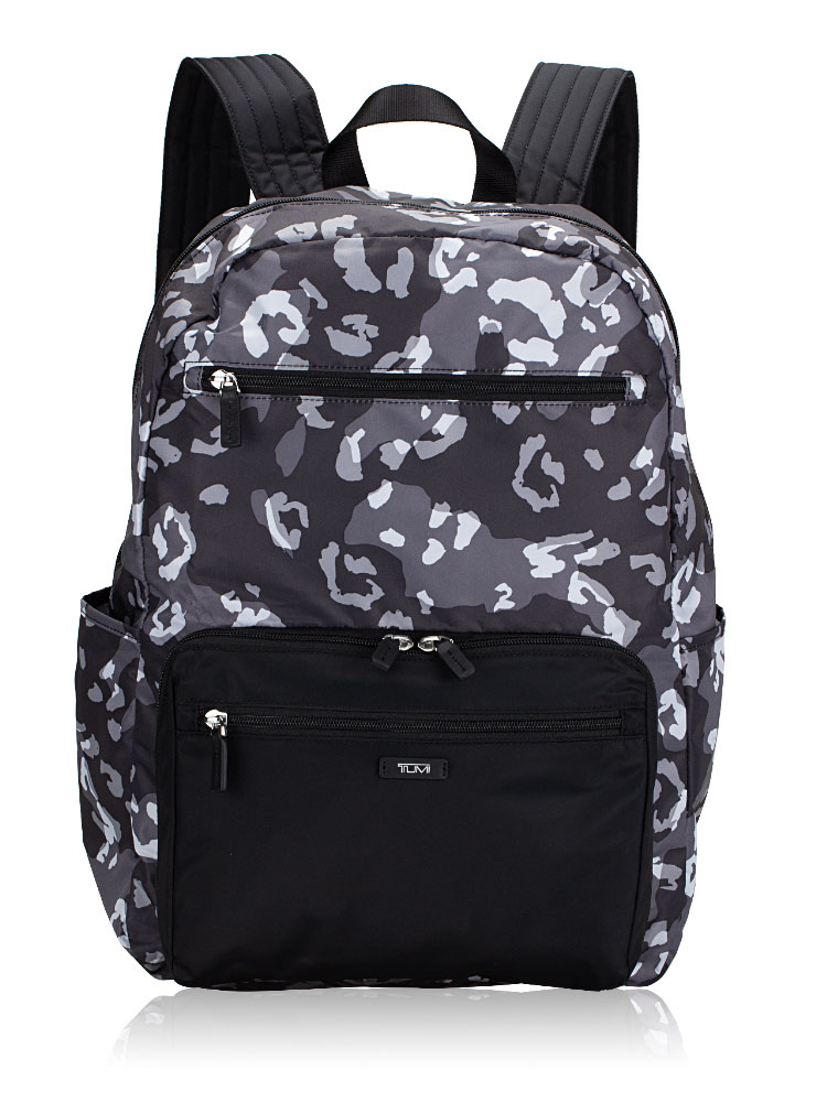 Tumi Men Packable Backpack Camo Black White
