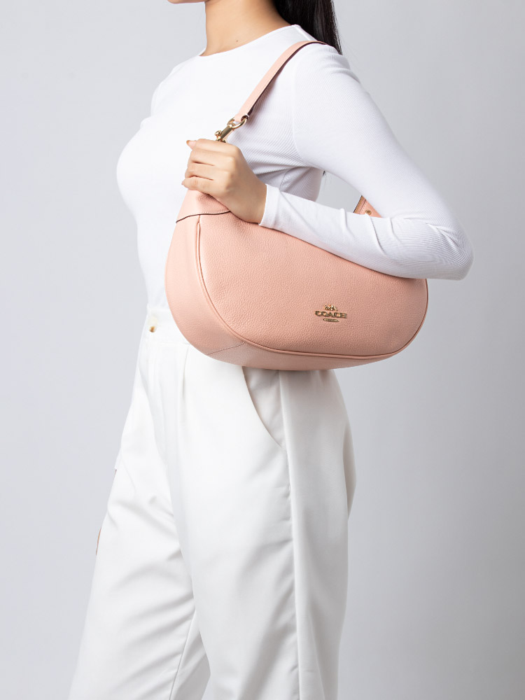 Coach leather hobo online