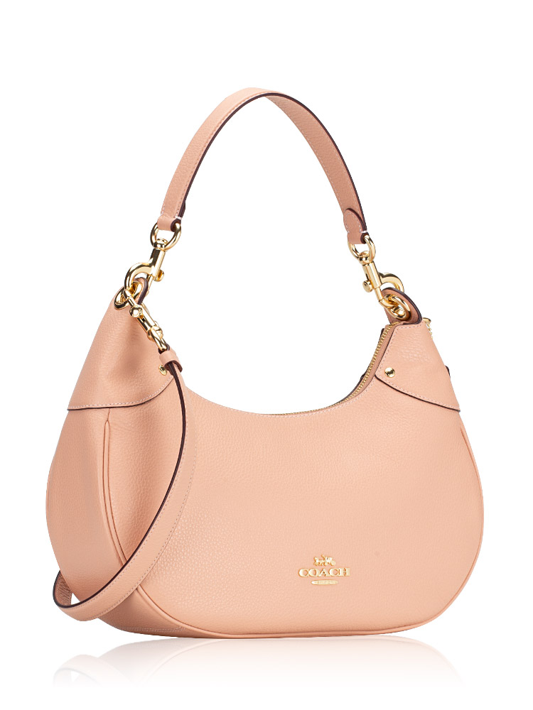 Coach hobo sales bag pink