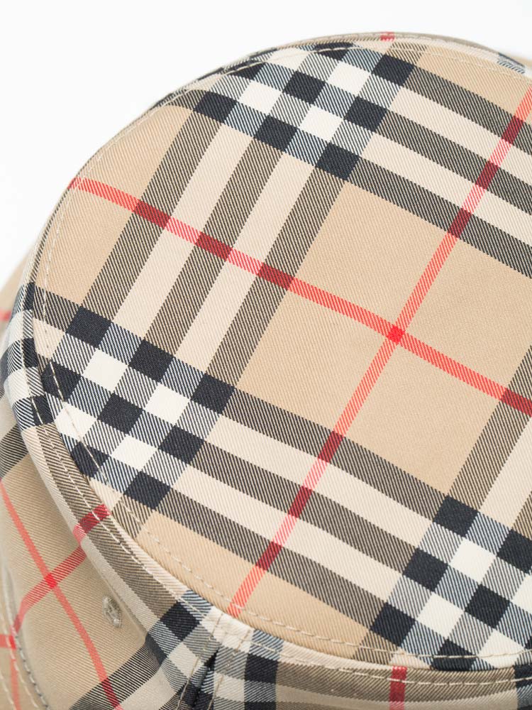 Burberry Vintage Check Bucket Hat Brown