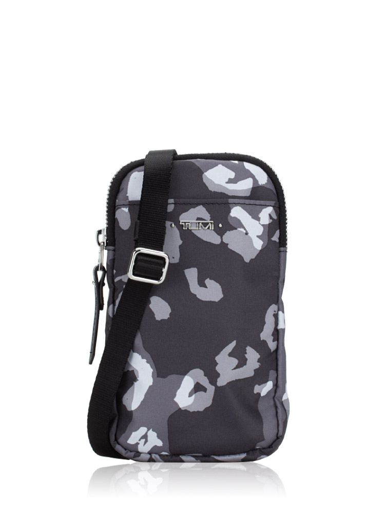 Tumi Reese Nylon Crossbody Camo Black