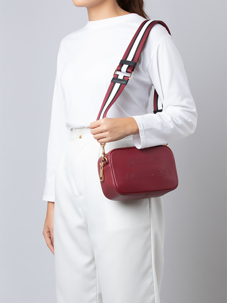 Marc Jacobs M0014465 605 The Flash Camera Bag Pomegranate