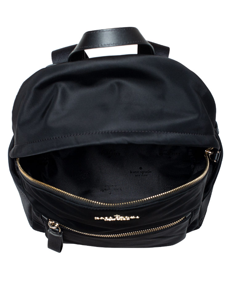 Kate Spade Chelsea Nylon Medium Backpack Black