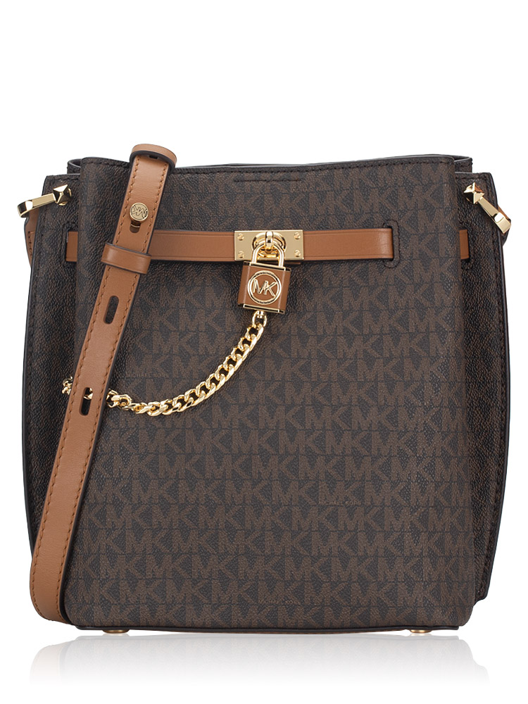 Tory Burch T Monogram Jacquard Barrel Shoulder Bag Hazelnut – BB