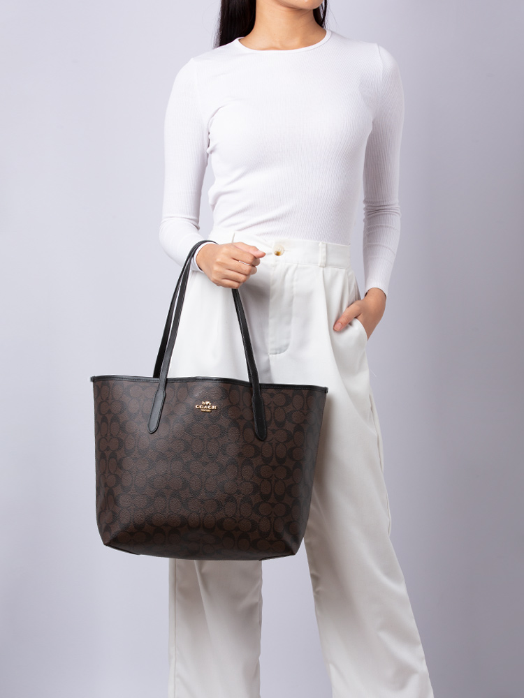 Coach open city best sale tote