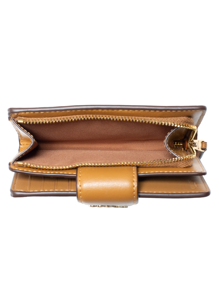Light saddle coach wallet shop