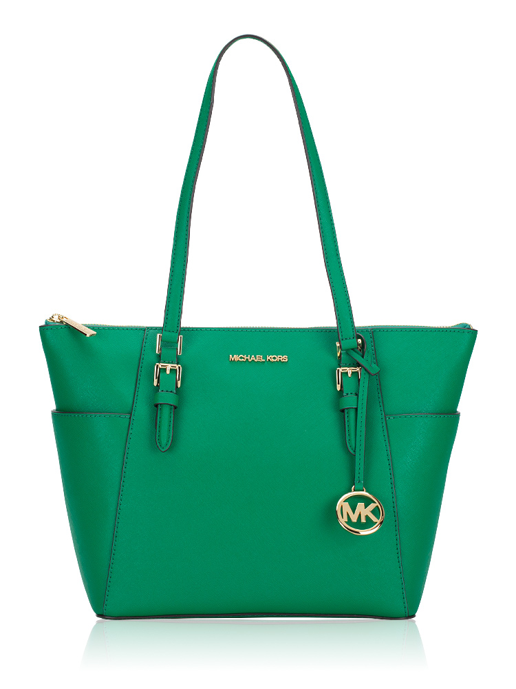 Michael Kors, Bags, Michael Kors Medium Olive Leather Marilyn Tote New