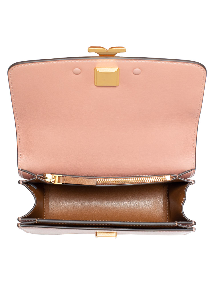 Tory burch textured store leather shoulder bag
