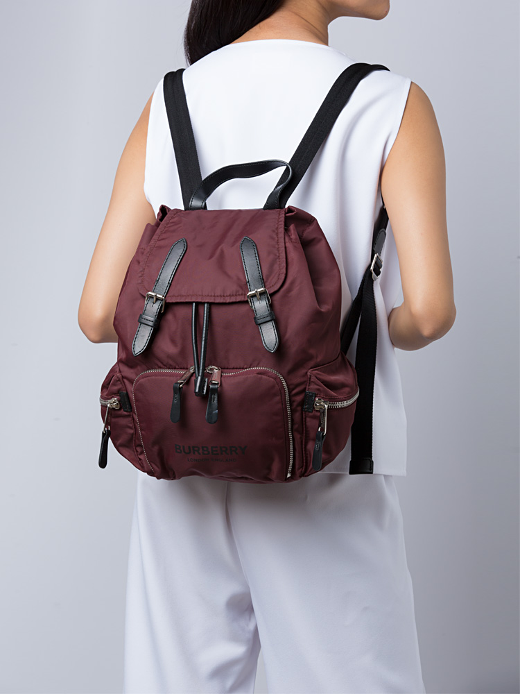 Burberry medium clearance nylon backpack