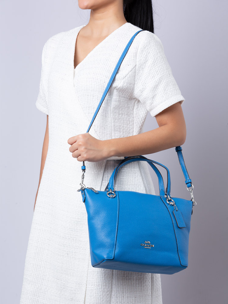 Coach C6229 Kacey Leather Satchel Racer Blue